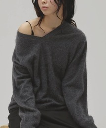 TODAYFUL Woolcashmere Vneck Knit ウールカシミアVネックニット/12620508