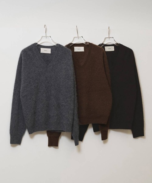TODAYFUL(トゥデイフル)の「TODAYFUL Woolcashmere Vneck Knit ウールカシミアVネックニット/12620508(ニット/セーター・レディース・ブラウン/ブラック/チャコールグレー・ONE SIZE)」の17枚目の写真