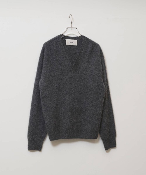 TODAYFUL(トゥデイフル)の「TODAYFUL Woolcashmere Vneck Knit ウールカシミアVネックニット/12620508(ニット/セーター・レディース・ブラウン/ブラック/チャコールグレー・ONE SIZE)」の18枚目の写真