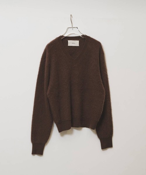 TODAYFUL(トゥデイフル)の「TODAYFUL Woolcashmere Vneck Knit ウールカシミアVネックニット/12620508(ニット/セーター・レディース・ブラウン/ブラック/チャコールグレー・ONE SIZE)」の19枚目の写真
