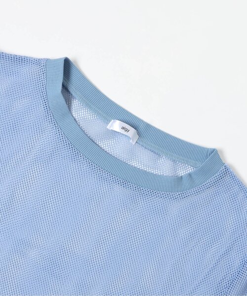 algy（アルジー）の「メッシュ&タンク&ボトム3点セット（セットアップ・キッズ・ブラック/サックスブルー/オフホワイト・130/160/150/140）」の9枚目の写真