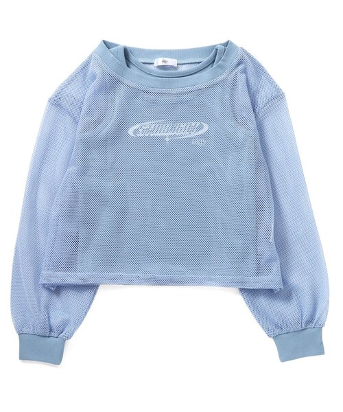 algy（アルジー）の「メッシュ&タンク&ボトム3点セット（セットアップ・キッズ・ブラック/サックスブルー/オフホワイト・130/160/150/140）」の19枚目の写真