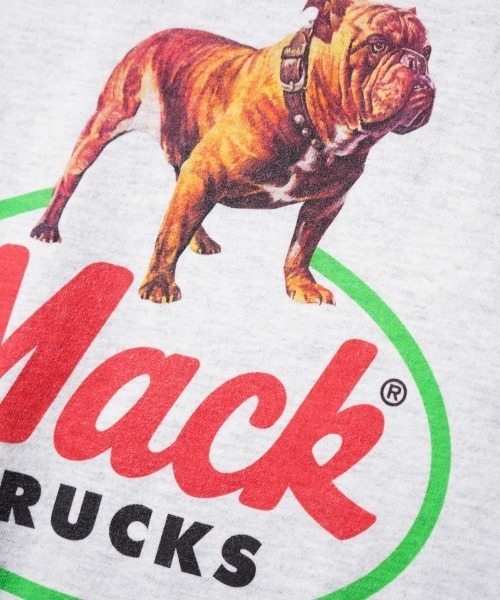MACK TRUCKS（マックトラックス）の「MACK TRUCKS マックトラック / 70s crew tee（Tシャツ/カットソー・メンズ・アッシュグレー/ホワイト/スミクロ・X-LARGE/LARGE/MEDIUM/SMALL）」の13枚目の写真
