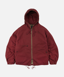 SAILING HOODED PARKA _ RED