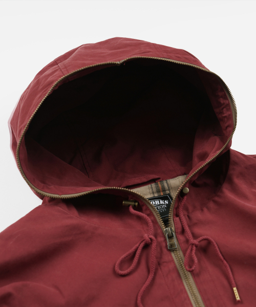 FRIZMWORKS（フリズムワークス）の「SAILING HOODED PARKA _ RED（ダウンジャケット/コート・メンズ・その他・SMALL/MEDIUM/LARGE/X-LARGE）」の4枚目の写真