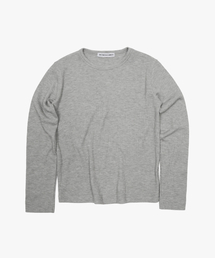 Waffle Regular Long Sleeve (Melange Gray)