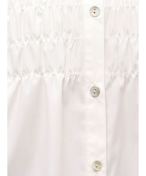 Ungrid(アングリッド)の「ハーフスリーブギャザーシャツ(シャツ/ブラウス・レディース・イエロー/ピンク/ブルー/オフホワイト・FREE)」の22枚目の写真