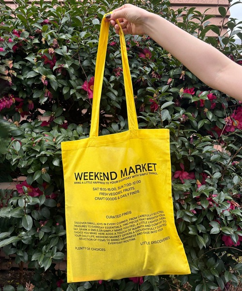 セール】【THE READING ROOM PARIS】flat tote bag 