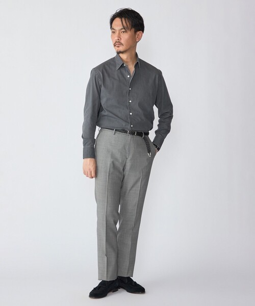 SHIPS(シップス)の「SHIPS:〈FUNCTION〉ウォッシュド グレー デニム シャツ(シャツ/ブラウス・メンズ・グレー系その他・LARGE/MEDIUM)」の11枚目の写真