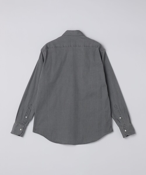SHIPS(シップス)の「SHIPS:〈FUNCTION〉ウォッシュド グレー デニム シャツ(シャツ/ブラウス・メンズ・グレー系その他・LARGE/MEDIUM)」の18枚目の写真