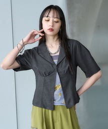 HARE | コンパクトVネックブラウス(HARE)(シャツ/ブラウス)