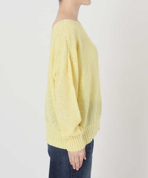 spick&amp;span ペーパーヤーンニット　サマーニット Spick＆Span（スピック アンド スパン） ニット セーター ペーパー