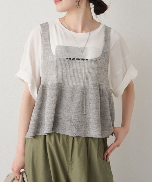 PUAL CE CIN（ピュアルセシン）の「マルチWAYチェーンネックレス（ネックレス・レディース・シルバー/ゴールド・FREE）」の11枚目の写真