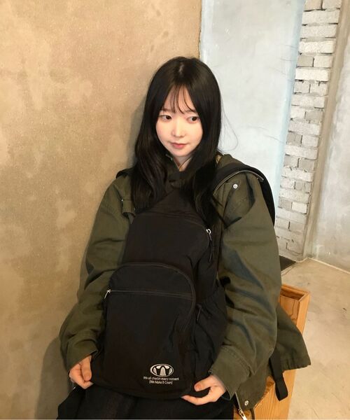 WMC(ダブリューエムシー)の「リップストップバックパック_BLACK(バックパック/リュック・メンズ・ブラック・FREE)」の4枚目の写真