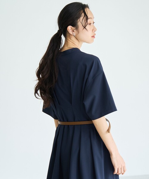 RONEL(ロネル)の「【RONEL】タックシャーリング フレアワンピース(ワンピース・レディース・マスタード/ネイビー/ブラック・S/M)」の12枚目の写真