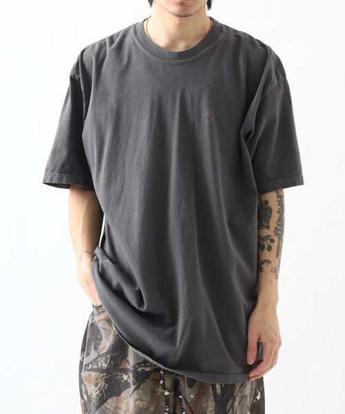 &soiree(アンドソワレ)の「&soiree ピグメントプリントTシャツ(メッセージロゴ) 半袖(Tシャツ/カットソー・レディース・ブラック/アイボリー/ブルー・M)」の14枚目の写真