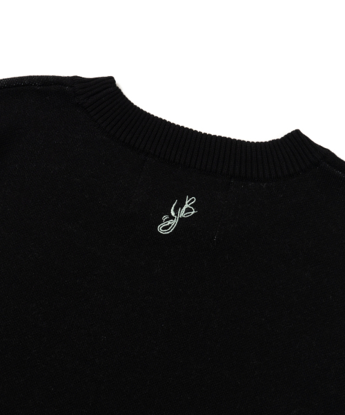 Beyond Closet(-)の「【BEYOND CLOSET×YOUNGER SONG】デザインクルーネックニットブラック(ニット/セーター・メンズ・その他・MEDIUM/LARGE)」の3枚目の写真
