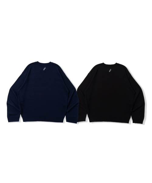 Beyond Closet(-)の「【BEYOND CLOSET×YOUNGER SONG】デザインクルーネックニットブラック(ニット/セーター・メンズ・その他・MEDIUM/LARGE)」の6枚目の写真