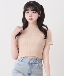 【Belle Charme】BC Logo Rib Knit