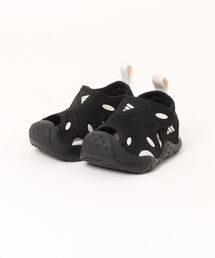adidas(�A�f�B�_�X)��ADIDAS �A�f�B�_�X 12-16 STARSTRIDE I �X�^�[�X�g���C�h KI6483 CORE/CORE/ALUM(�T���_��)