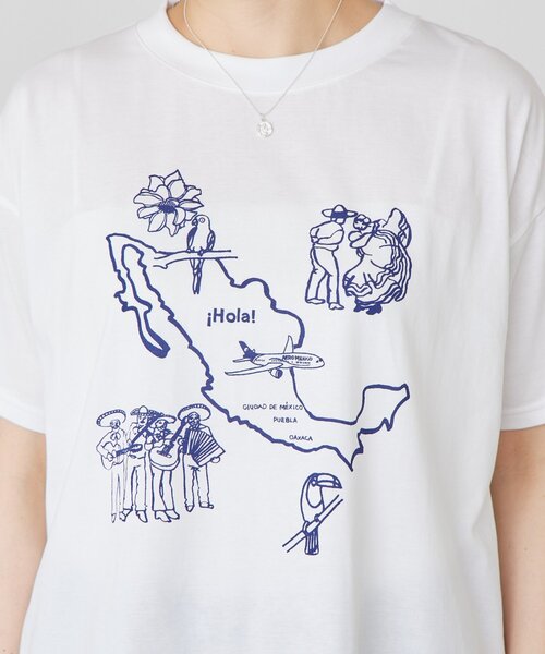 LIVETART(リヴェタート)の「HolaTシャツ(Tシャツ/カットソー・レディース・ホワイト・FREE)」の17枚目の写真