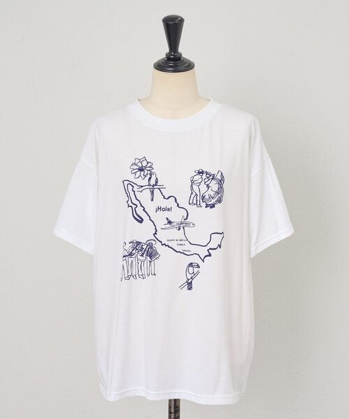 LIVETART(リヴェタート)の「HolaTシャツ(Tシャツ/カットソー・レディース・ホワイト・FREE)」の20枚目の写真