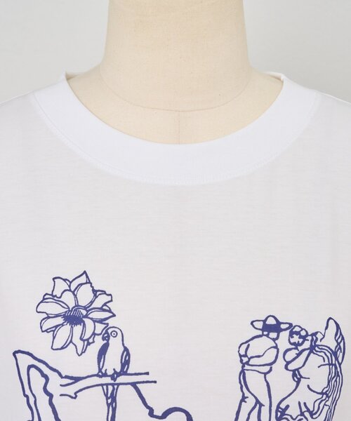 LIVETART(リヴェタート)の「HolaTシャツ(Tシャツ/カットソー・レディース・ホワイト・FREE)」の3枚目の写真