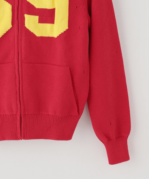 Gimaguas(ギマガス)の「Gimaguas / ギマガス 69 JACKET(パーカー・レディース・レッド・SMALL)」の4枚目の写真