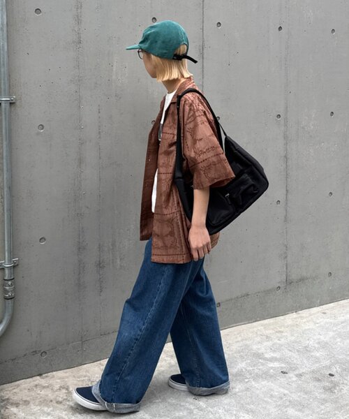 CIAOPANIC TYPY（チャオパニックティピー）の「【UNISEX】レース刺繍シャツ/WEB限定（シャツ/ブラウス・メンズ・ホワイト/ブラウン/ブラック・LARGE/MEDIUM）」の9枚目の写真