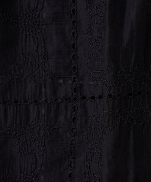 CIAOPANIC TYPY（チャオパニックティピー）の「【UNISEX】レース刺繍シャツ/WEB限定（シャツ/ブラウス・メンズ・ホワイト/ブラウン/ブラック・LARGE/MEDIUM）」の4枚目の写真