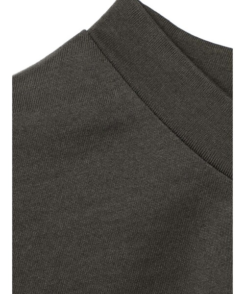 mizuiroind(ミズイロインド)の「mizuiro ind メッシュヘムワイドプルオーバー(Tシャツ/カットソー・レディース・ネイビー/オフホワイト/チャコールグレー/ブラック・FREE)」の8枚目の写真