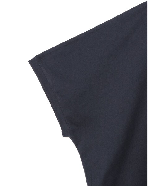 mizuiroind(ミズイロインド)の「mizuiro ind メッシュヘムワイドプルオーバー(Tシャツ/カットソー・レディース・ネイビー/オフホワイト/チャコールグレー/ブラック・FREE)」の19枚目の写真