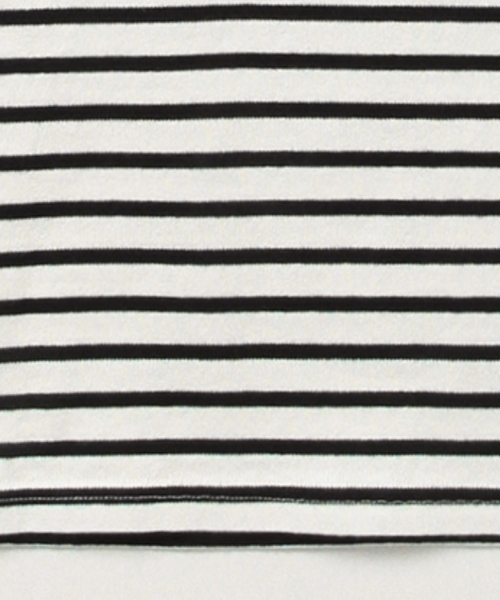 BEAMS BOY（ビームスボーイ）の「【FUDGE5月号掲載】BEAMS BOY / ボーダー ボートネック 8分袖（Tシャツ/カットソー・レディース・ブラック/ベージュ/レッド/ネイビー・ONE SIZE）」の22枚目の写真