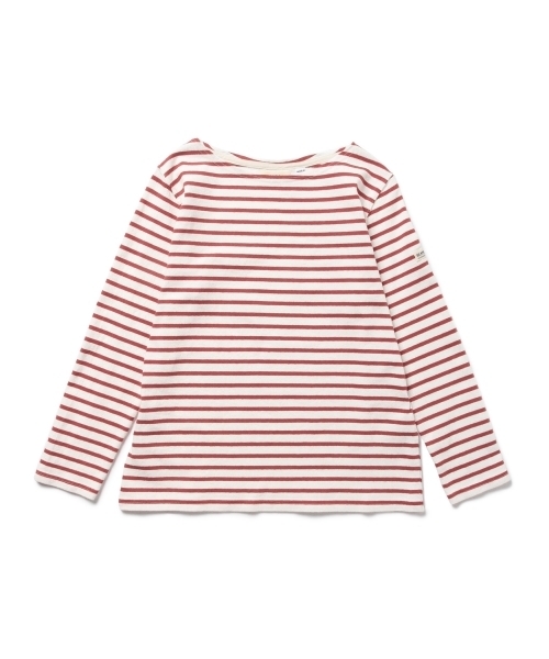 BEAMS BOY（ビームスボーイ）の「【FUDGE5月号掲載】BEAMS BOY / ボーダー ボートネック 8分袖（Tシャツ/カットソー・レディース・ブラック/ベージュ/レッド/ネイビー・ONE SIZE）」の16枚目の写真