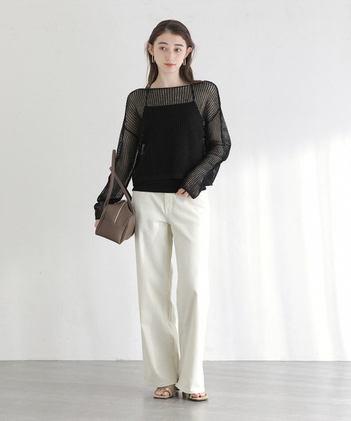 La TOTALITE（ラトータリテ）の「REMME/レメ メタルモチーフトングミュール（サンダル・レディース・ベージュ/ブラック・38/37/36）」の8枚目の写真