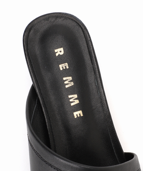 La TOTALITE（ラトータリテ）の「REMME/レメ メタルモチーフトングミュール（サンダル・レディース・ベージュ/ブラック・38/37/36）」の19枚目の写真