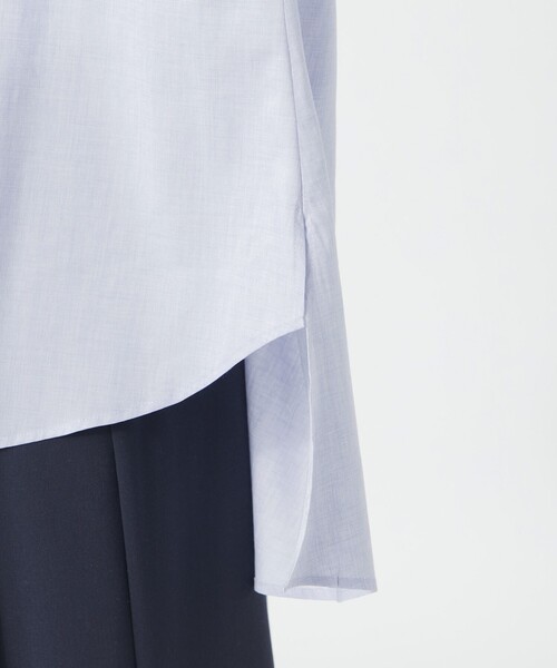 LOVELESS（ラブレス）の「リネンミックスギャザーブラウス（シャツ/ブラウス・レディース・オフホワイト/ロイヤルブルー・36）」の15枚目の写真