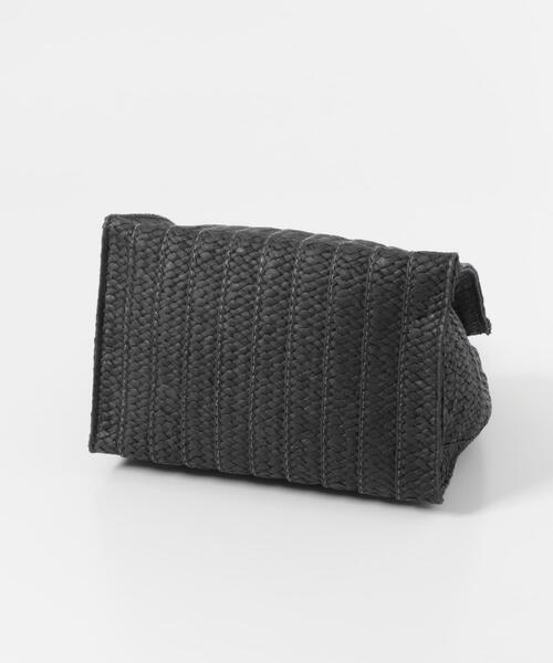 URBAN RESEARCH DOORS(アーバンリサーチドアーズ)の「ソフトハンドルカゴバッグ(ハンドバッグ・レディース・ブラック/グレー系その他・ONE)」の5枚目の写真