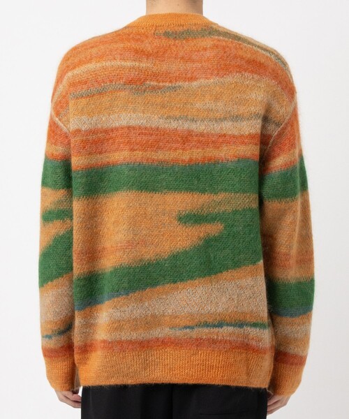 UNUSED（アンユーズド）の「【UNUSED】EX.mohair pullover（ニット/セーター・メンズ・オレンジ・3/2）」の3枚目の写真