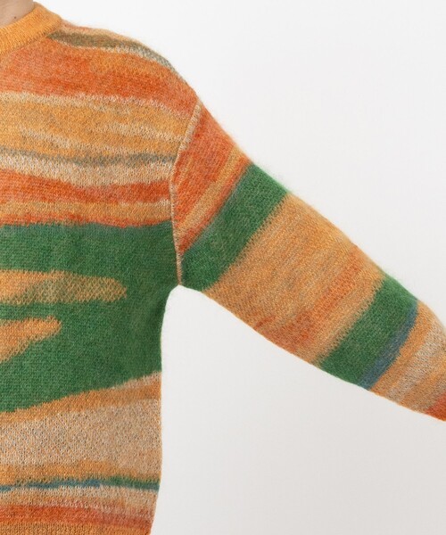 UNUSED（アンユーズド）の「【UNUSED】EX.mohair pullover（ニット/セーター・メンズ・オレンジ・3/2）」の6枚目の写真