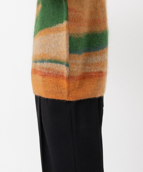 UNUSED（アンユーズド）の「【UNUSED】EX.mohair pullover（ニット/セーター・メンズ・オレンジ・3/2）」の8枚目の写真