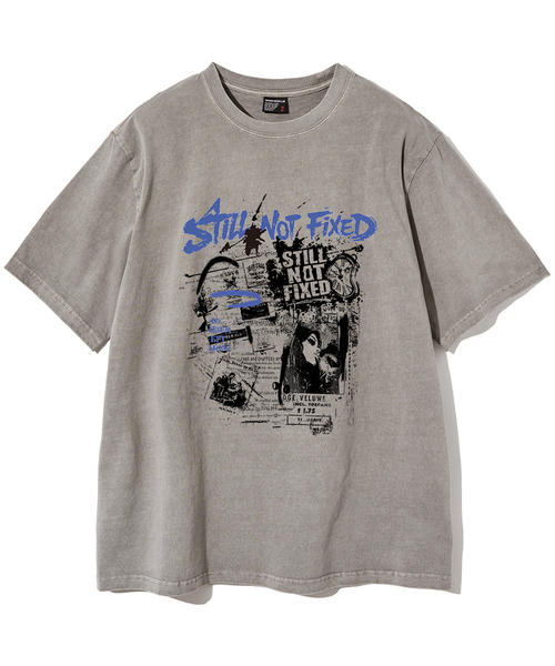 ELIMENO（エリメノ）の「EL フィックスドピグメント 半袖Tシャツ 4カラー（Tシャツ/カットソー・メンズ・バーガンディー/チャコール/ネイビー/グレー・1/2/3/4）」の2枚目の写真