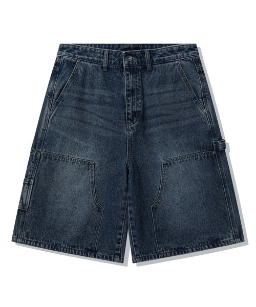 codegraphy（コードグラフィー）の「Bermuda Cargo Denim Shorts CBFUUDT002（デニムパンツ・メンズ・ブルー/ブルー系/ブルー系2・LARGE/MEDIUM/SMALL）」の3枚目の写真