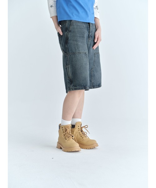codegraphy（コードグラフィー）の「Bermuda Cargo Denim Shorts CBFUUDT002（デニムパンツ・メンズ・ブルー/ブルー系/ブルー系2・LARGE/MEDIUM/SMALL）」の6枚目の写真