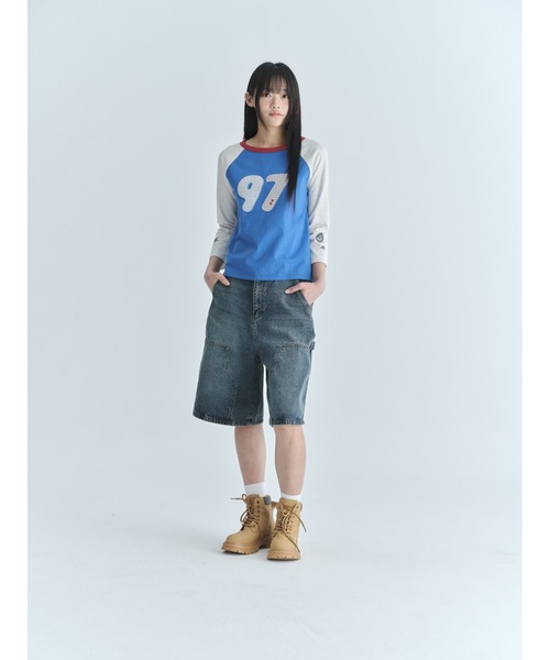 codegraphy（コードグラフィー）の「Bermuda Cargo Denim Shorts CBFUUDT002（デニムパンツ・メンズ・ブルー/ブルー系/ブルー系2・LARGE/MEDIUM/SMALL）」の8枚目の写真