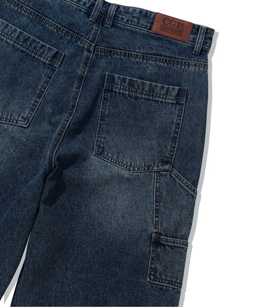 codegraphy（コードグラフィー）の「Bermuda Cargo Denim Shorts CBFUUDT002（デニムパンツ・メンズ・ブルー/ブルー系/ブルー系2・LARGE/MEDIUM/SMALL）」の12枚目の写真
