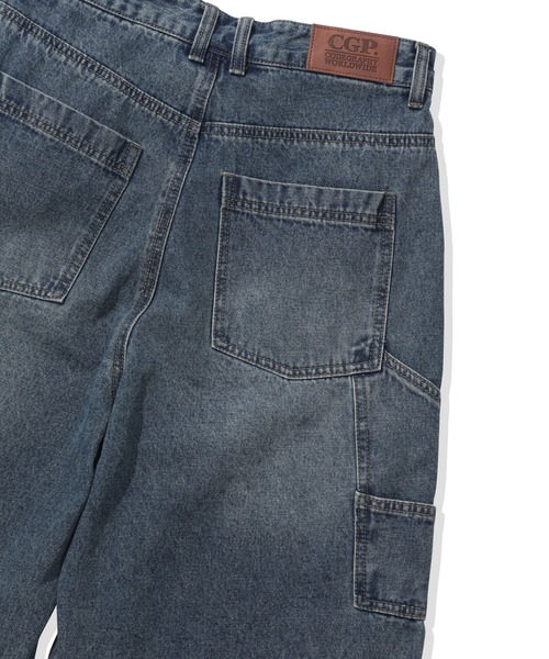 codegraphy（コードグラフィー）の「Bermuda Cargo Denim Shorts CBFUUDT002（デニムパンツ・メンズ・ブルー/ブルー系/ブルー系2・LARGE/MEDIUM/SMALL）」の16枚目の写真