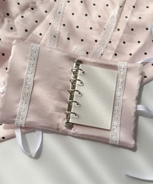 leune（ルネ）の「マカロンバインダー/リボンコレクトブック/5穴シール帳対応（手帳/メモ帳）」