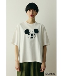 Frill hem ponte tops フリルヘムポンチトップス（Tシャツ/カットソー