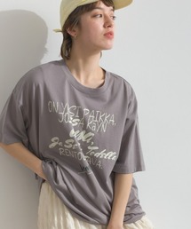 ソフト天竺 接触冷感 ロゴビッグTシャツ